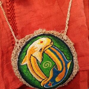 Handcrafted Mini Bag with Embroidered Design